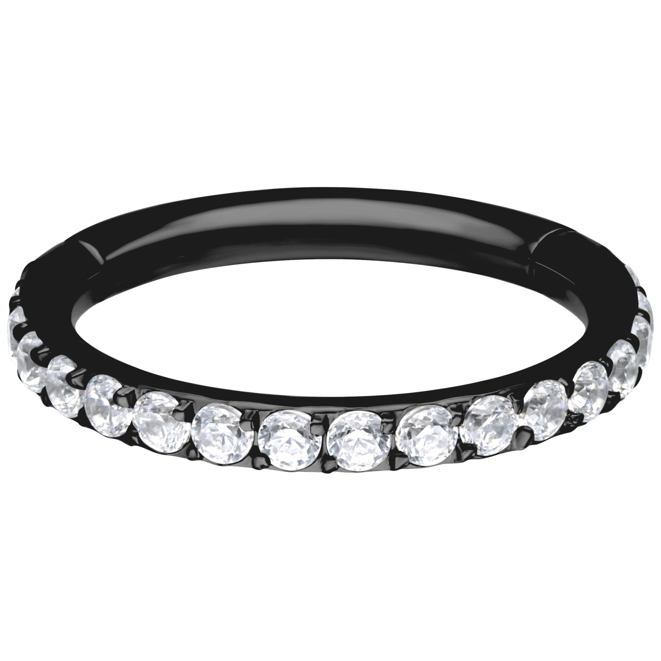 Pave Set Crystal Clicker