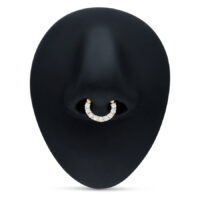 Hinged Crystal Ring 18k Hinged Crystal Ring 18k