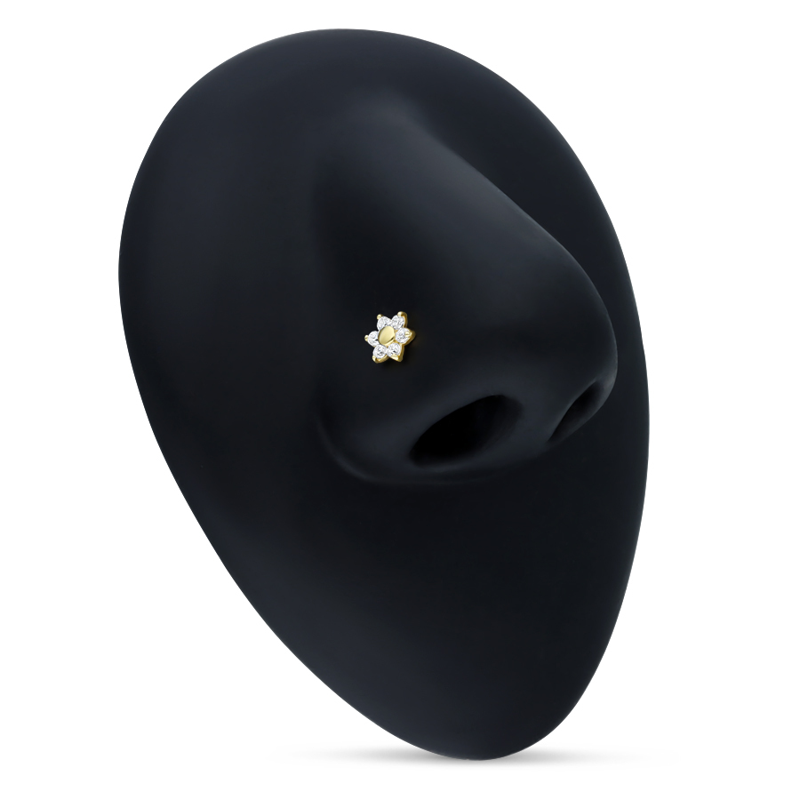18k Jewelled Flower 18k Jewelled Flower