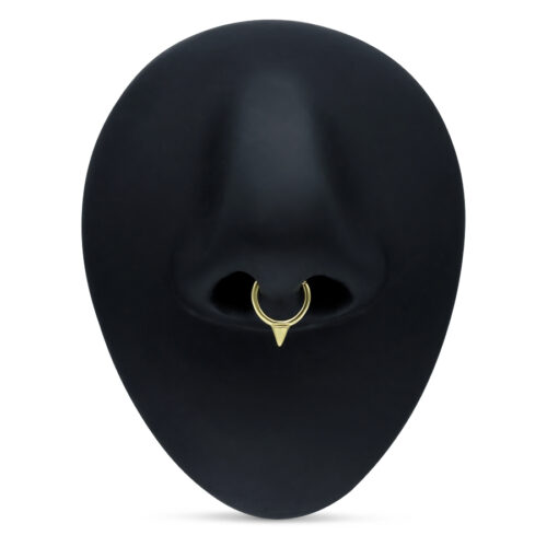 14k Cone Hinged Ring