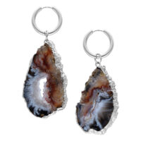 Little Indian Agate Hoops Little Indian Agate Hoops