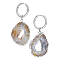 Little Indian Agate Hoops Little Indian Agate Hoops