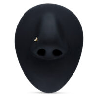 18k Trinity Nosestud