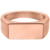 Roségoldener Sealed Ring, 17,0 mm, auf weißem Hintergrund