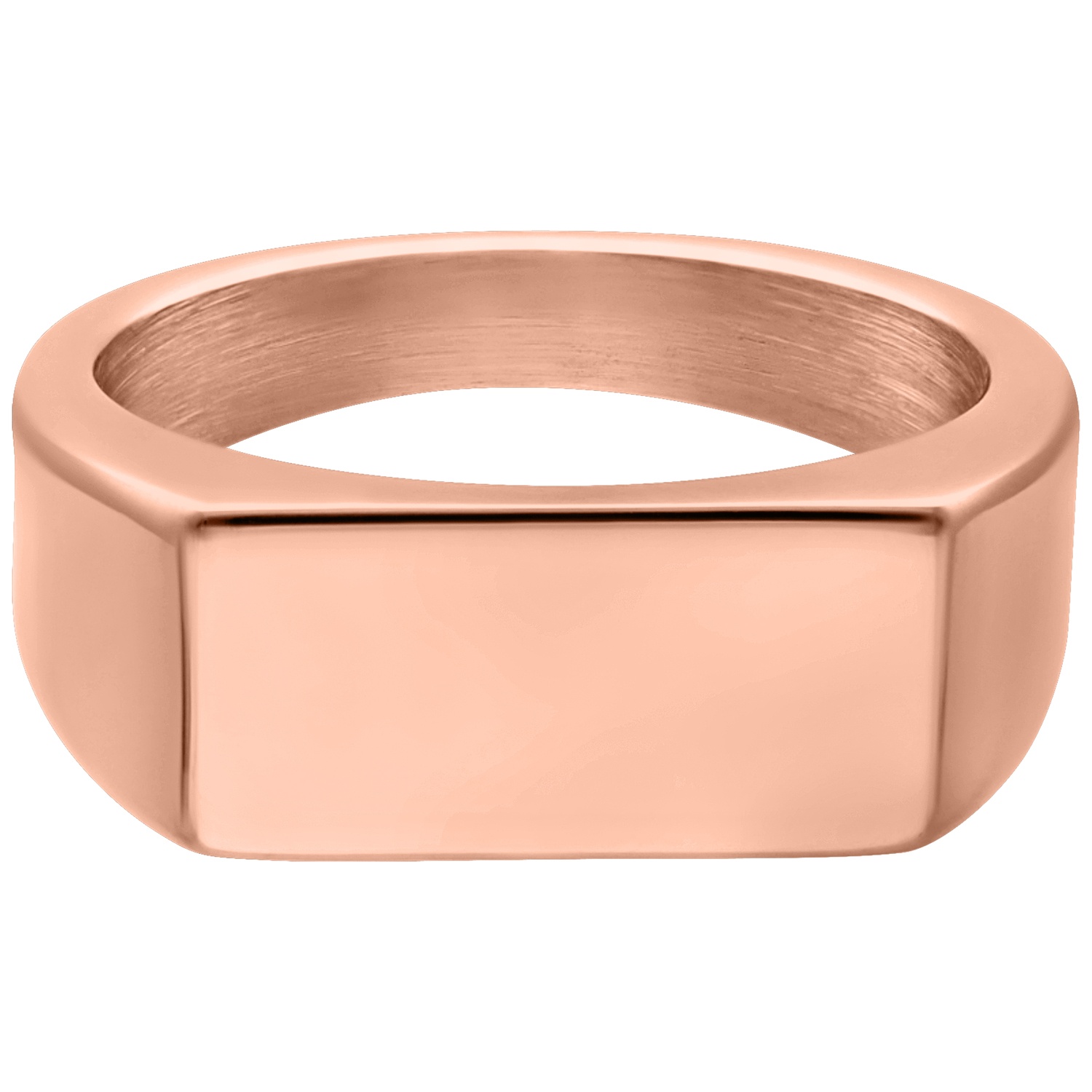 Roségoldener Sealed Ring, 17,0 mm, auf weißem Hintergrund