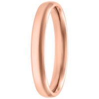 Basic Ring in Roségold 17,0 mm Roségoldener Basic Ring aus Chirurgenstahl 316L, 17,0 mm Größe