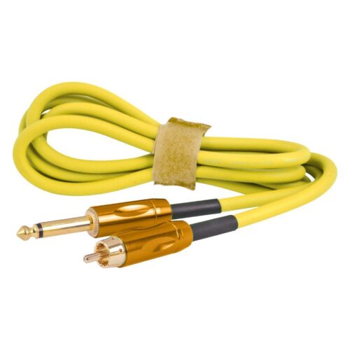 Yellow Soft Silicone Clip Cord