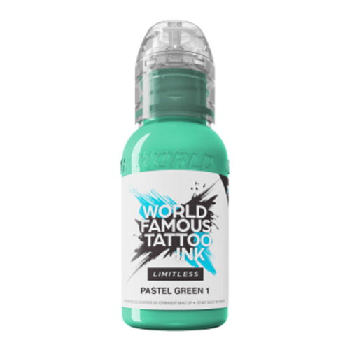 World Famous Ink Limitless Pastel Green 1