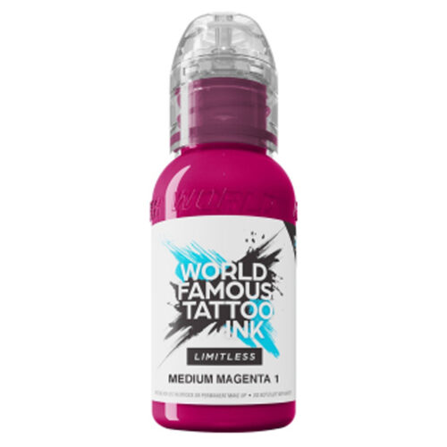 World Famous Ink - Limitless Medium Magenta 1