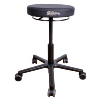 Runder Arbeitshocker R1 Pro aus Kunstleder