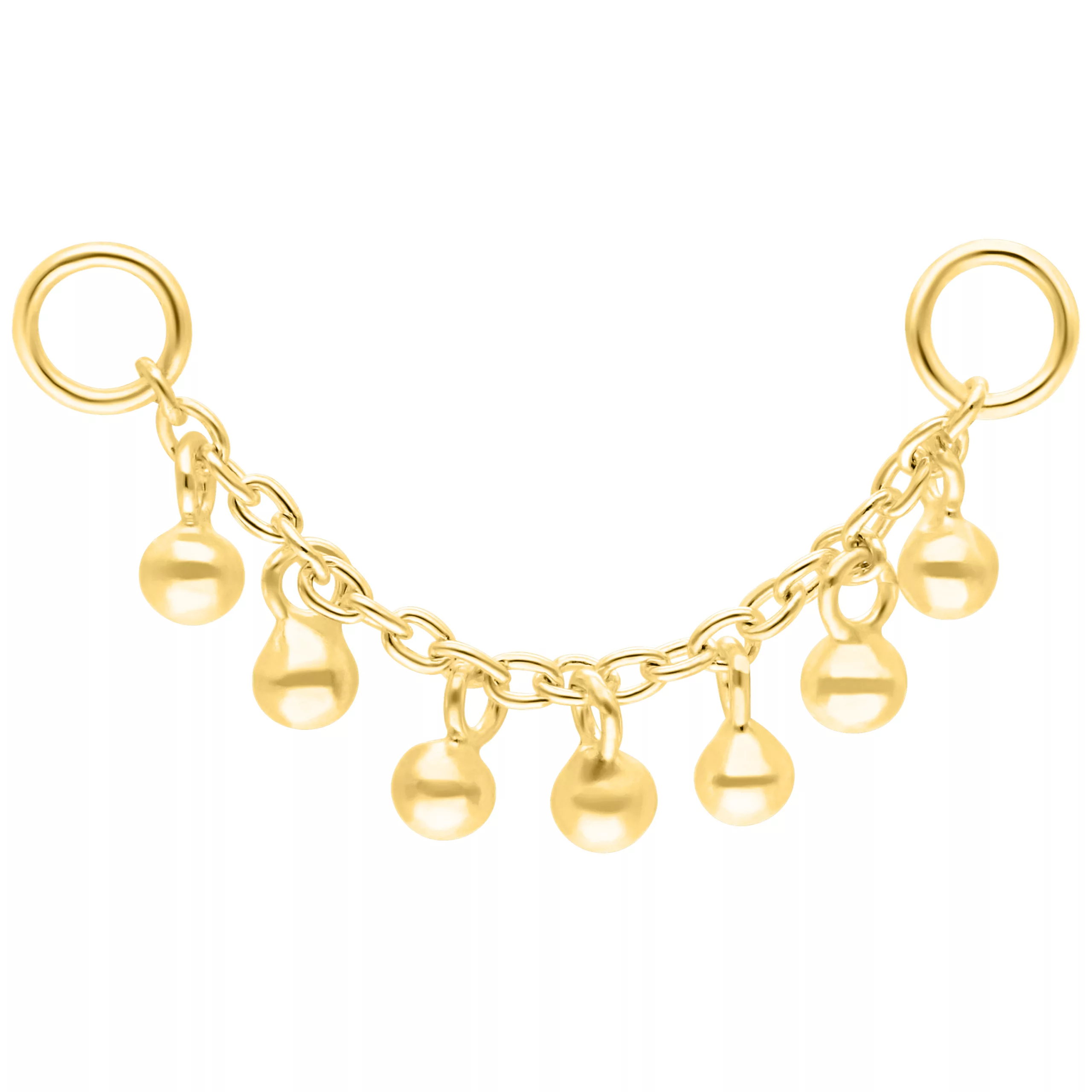 Little Balls Piercing Connection Chain