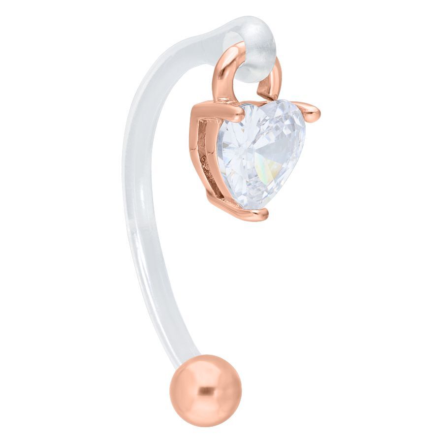 Hanging Little Heart Intimate Bananabell - Rosegold