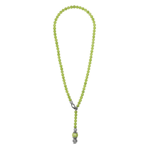 KINKY Pop Rock Pearls "Lenny" Necklace - Light Green