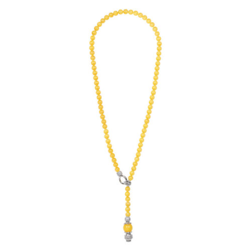 KINKY Pop Rock Pearls "Lenny" Necklace - Yellow