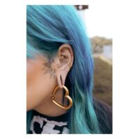 Bee Silver Earbarbell Suncircle Micro Bananabell