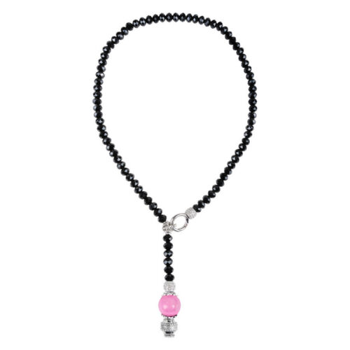 Pink Rose Quartz / Pink Madonna Necklace