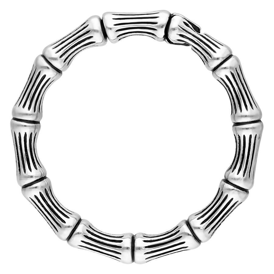 Silbernes Bonechain Ohrgewicht, rund, aus Chirurgenstahl 316L