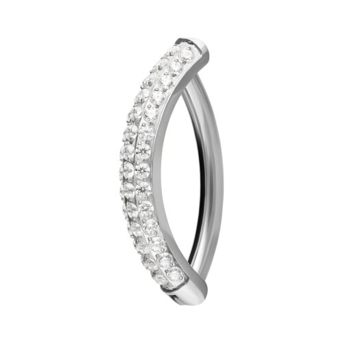 Multi Jewelled Belly Arch Clicker