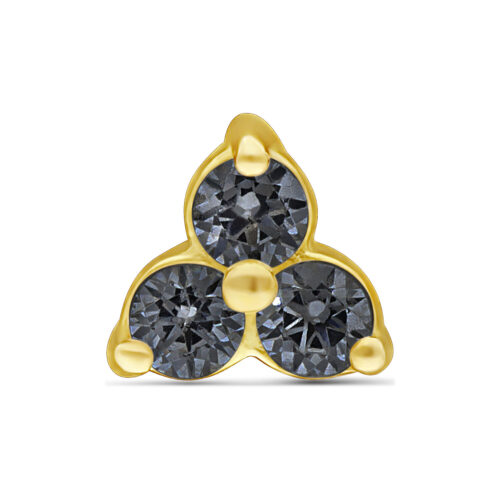 18K Push Fit Trinity Attachment - Black