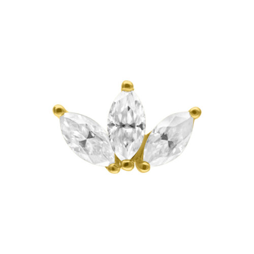 14K Perfect Fit Lotusflower Attachment