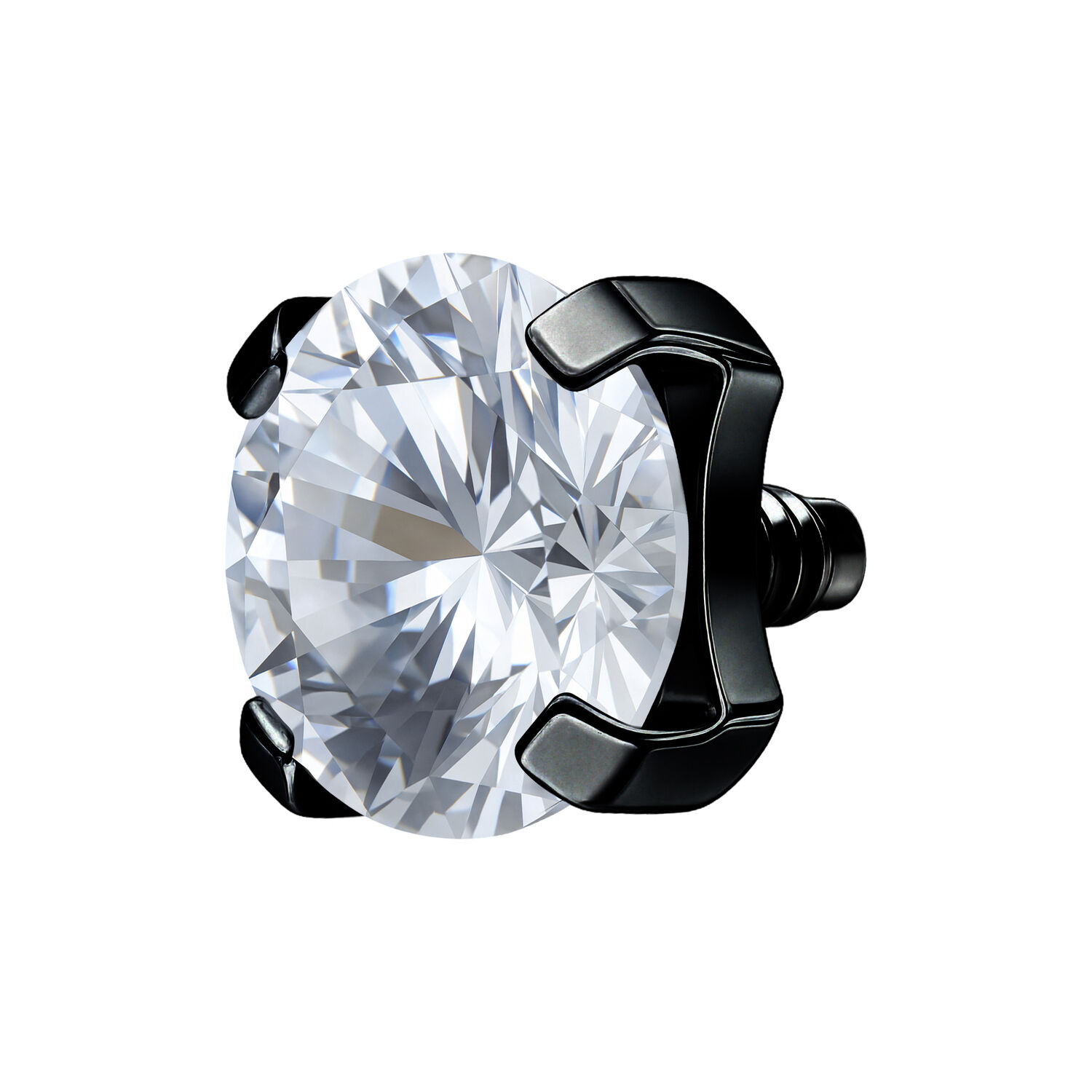 Prong Set Attachment for Internally Labrets