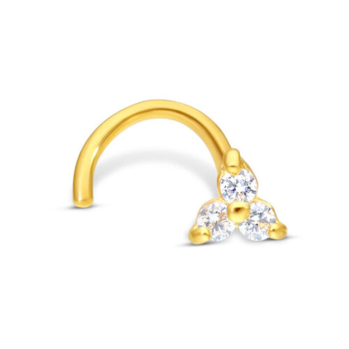 18k Trinity Nosestud<!--5d4bf253eff59-->