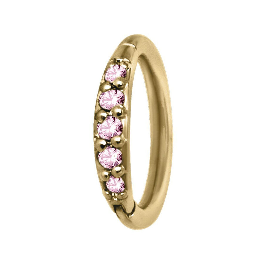 Pave Setting Crystals Top