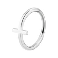 Hinged Cross Ring