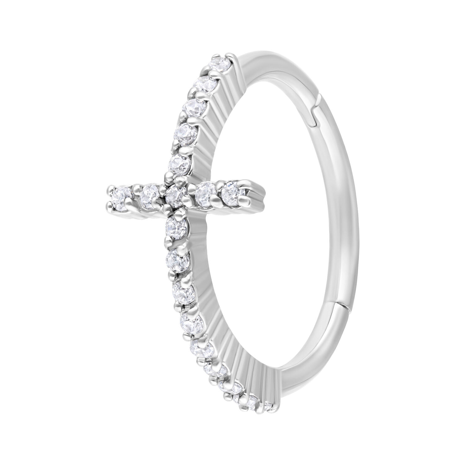 Jewelled Cross Ring<!--5db59f8be8e0c-->