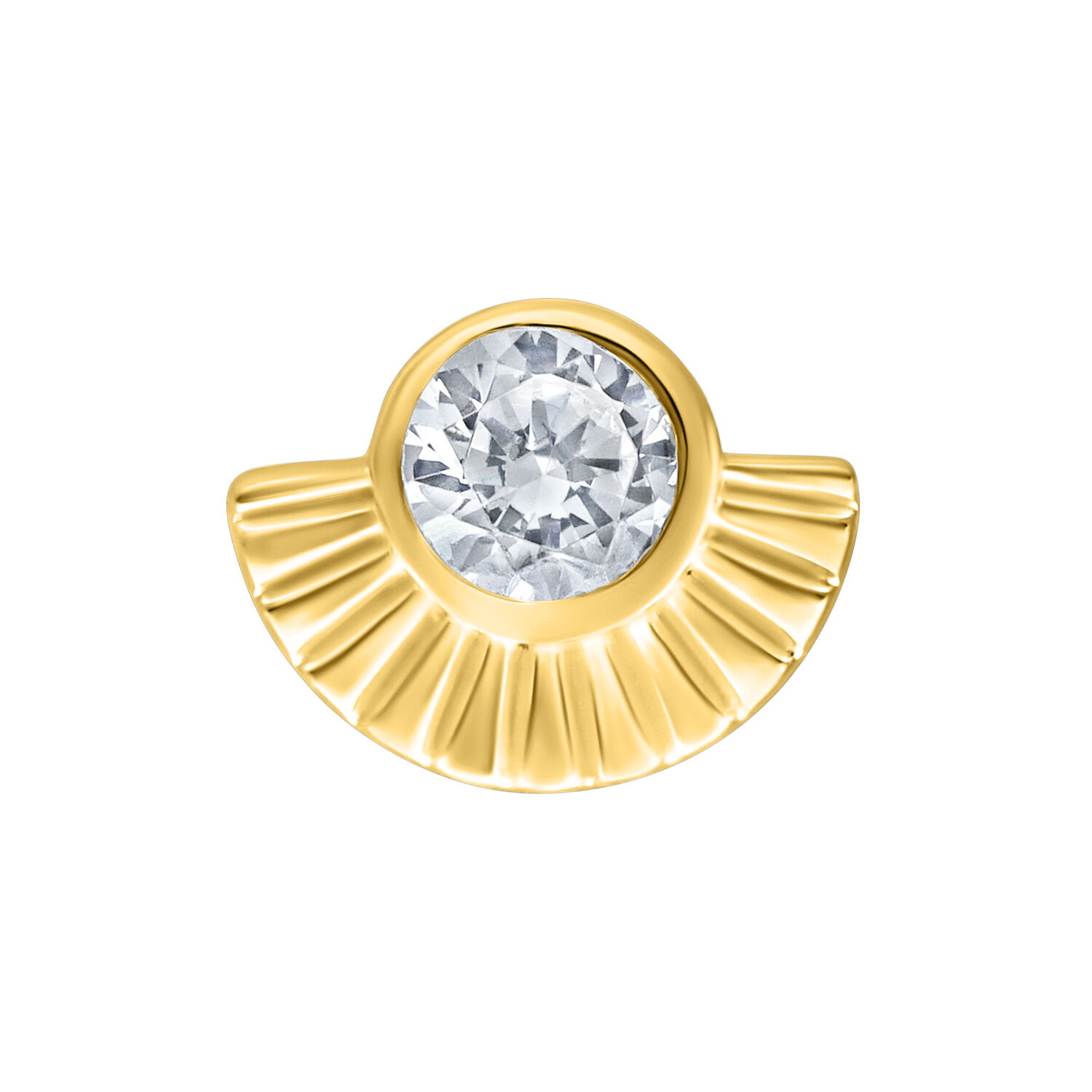 Push Fit Arinna Attachment for Bioplast - Golden Metal