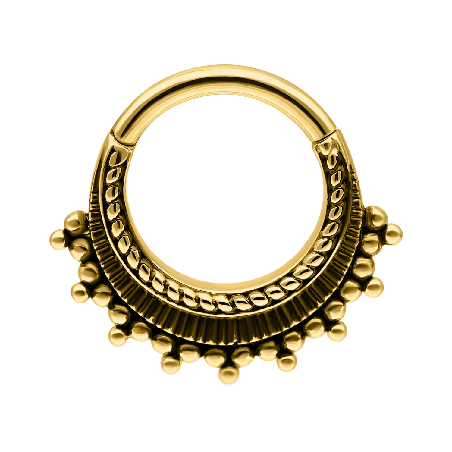 Native Hinged Clicker - Golden Metal