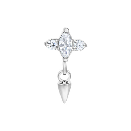 Push Fit Crystal Spike Attachment