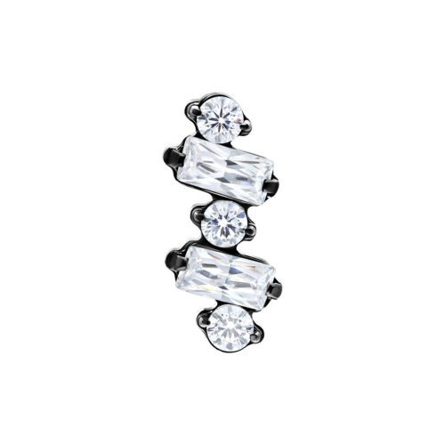 Push Fit Multicrystal Attachment - Black Metal