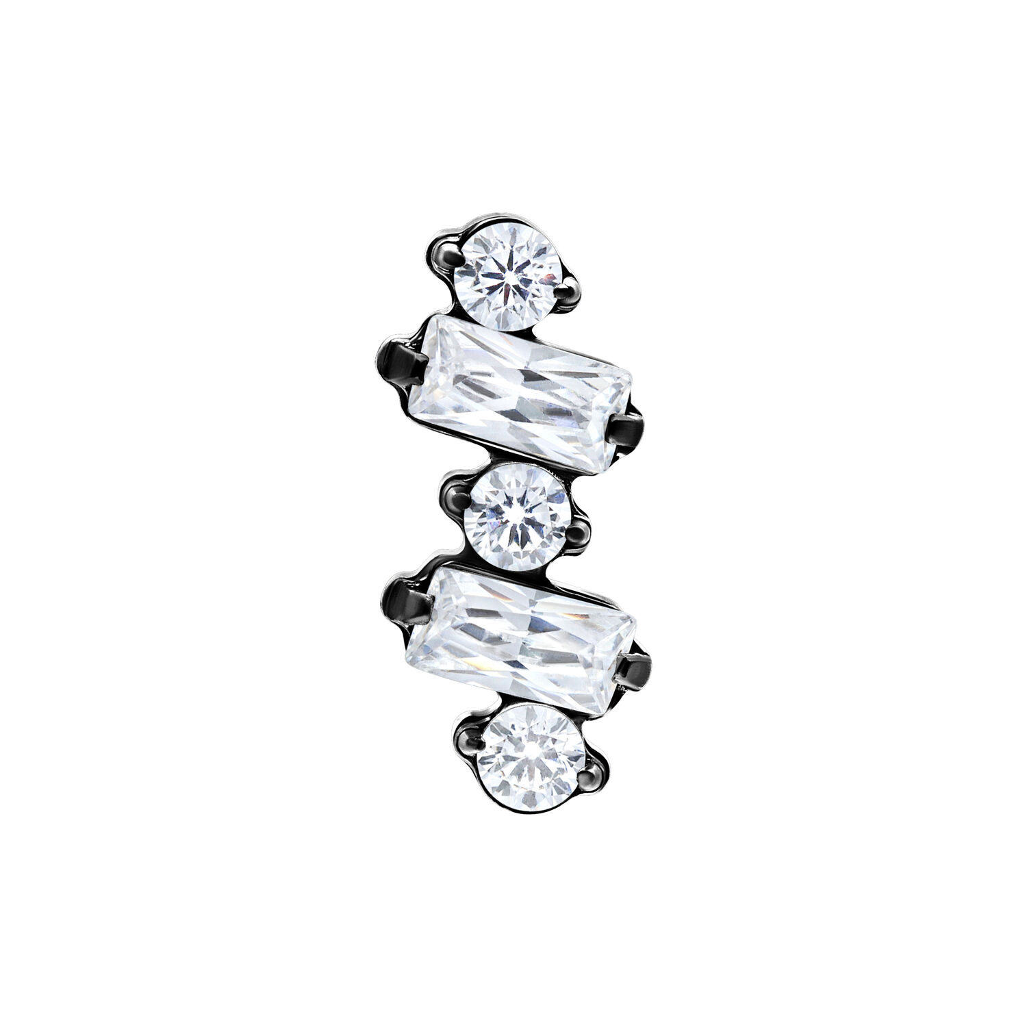 Push Fit Multicrystal Attachment - Black Metal