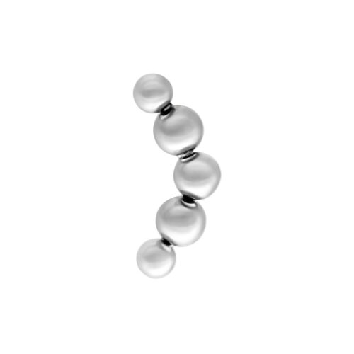 Push Fit Curved Ball Attachment