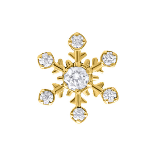 Push Fit Floral Attachment - Golden Metal
