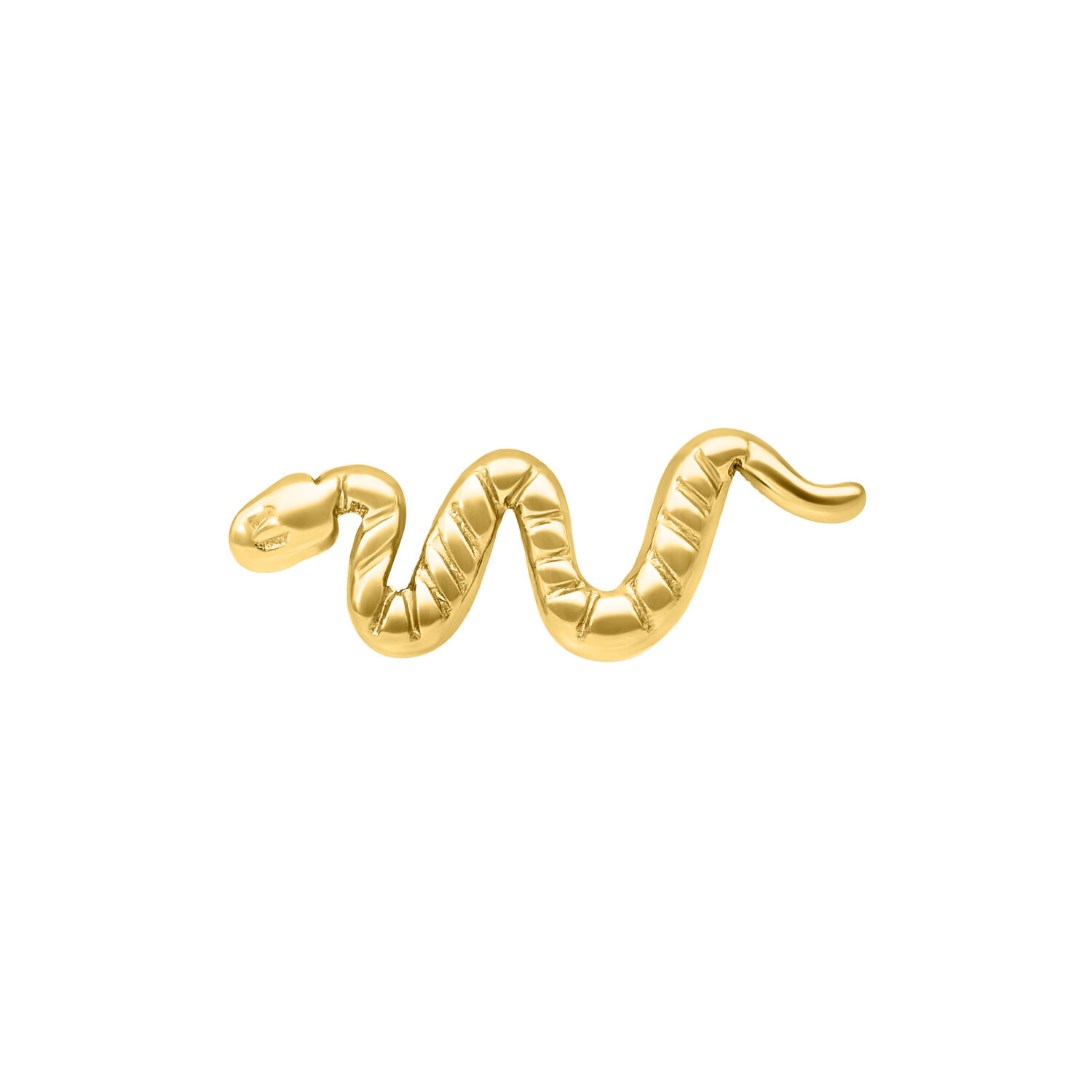 Push Fit Snake Attachment - Golden Metal