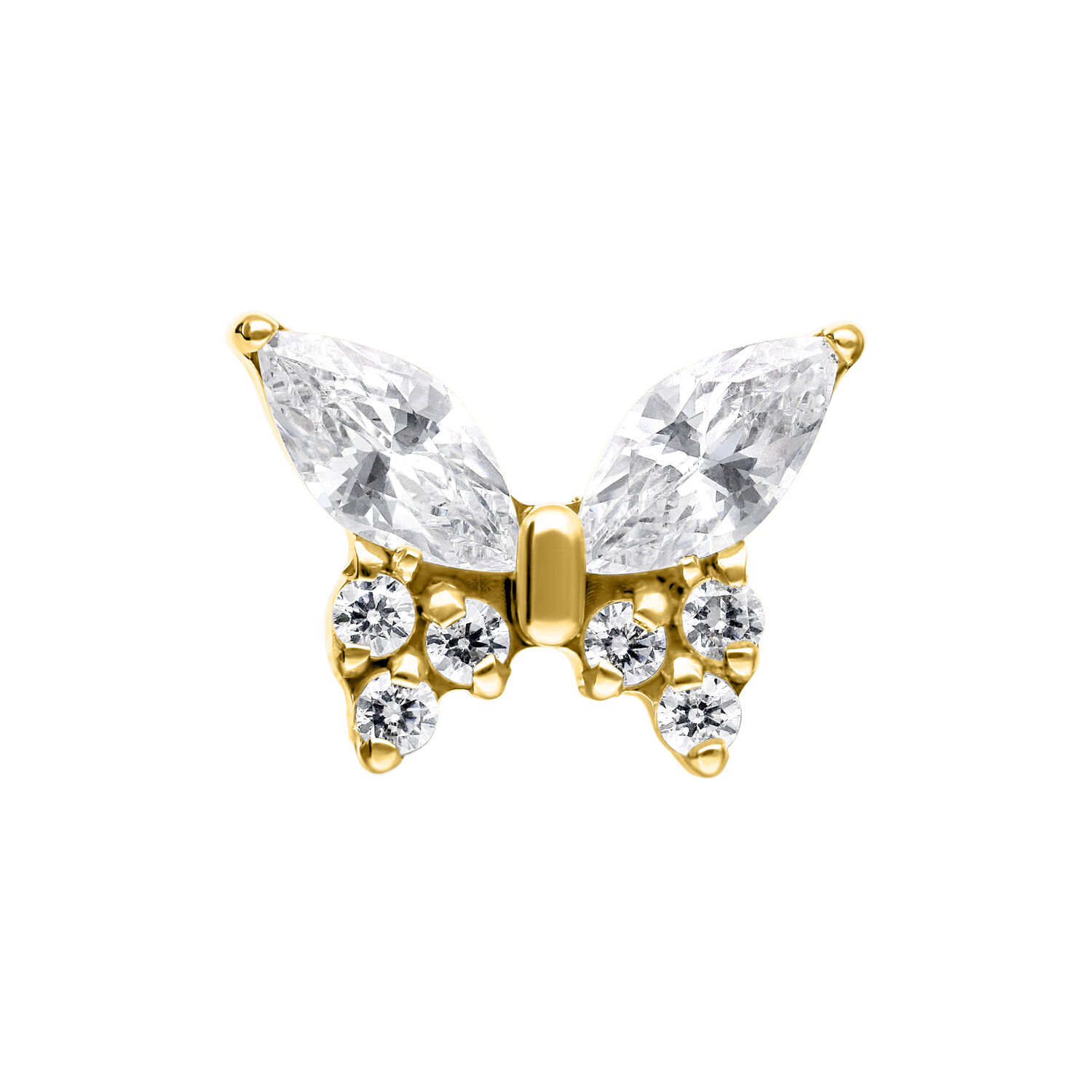 Terminale Push-Fit Butterfly Cristalli