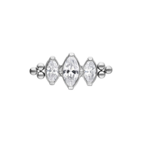 Push Fit Crystal Drop with Bubble Attachment