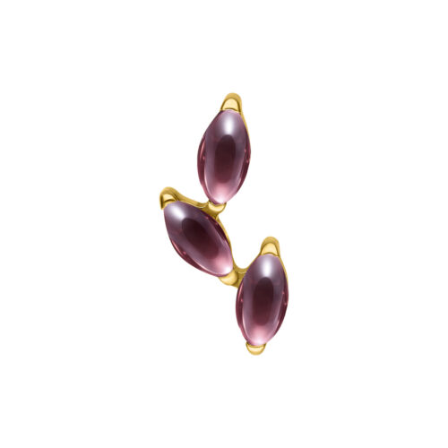 Push Fit Natural Gemstone Little Branch Attachment