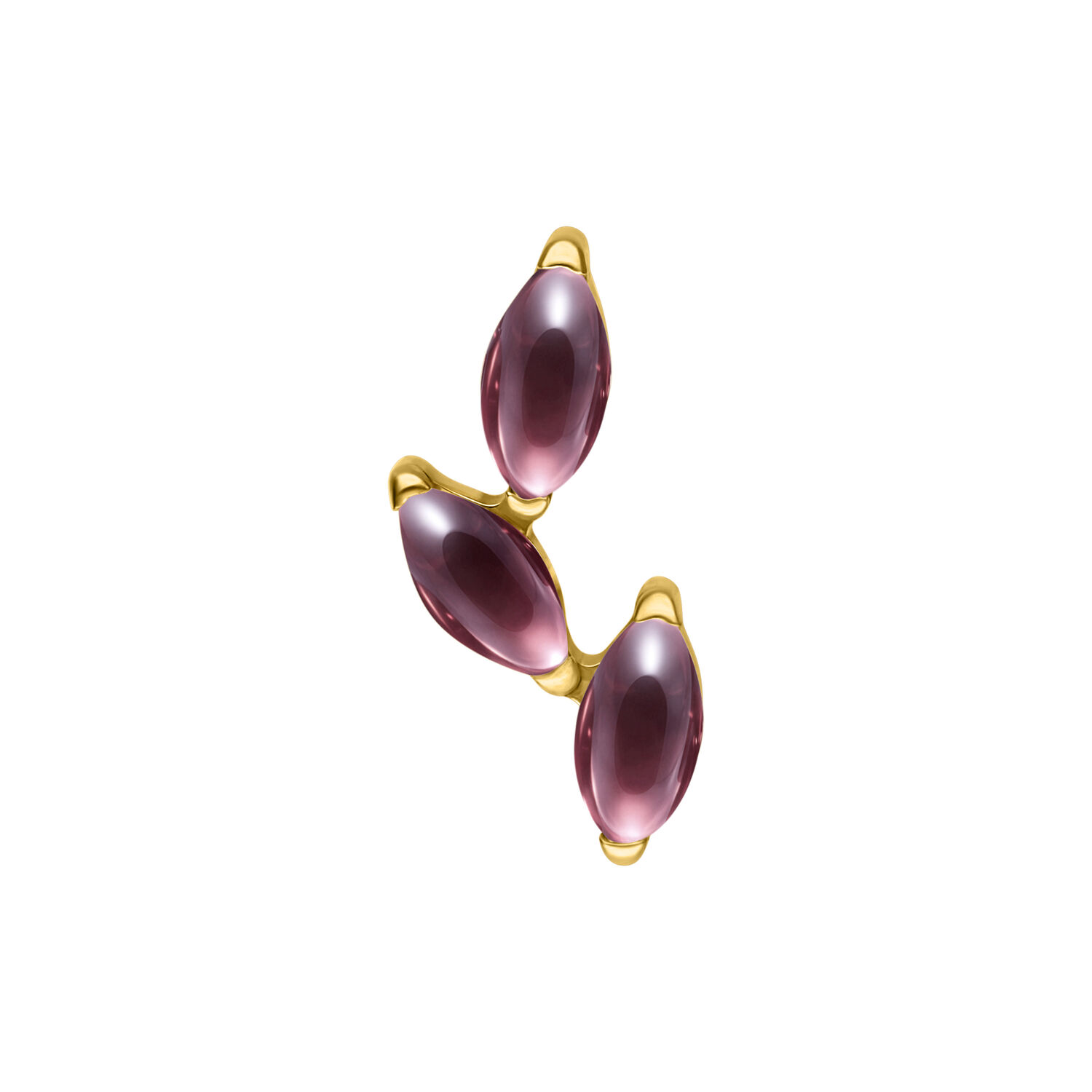 Push Fit Natural Gemstone Little Branch Attachment
