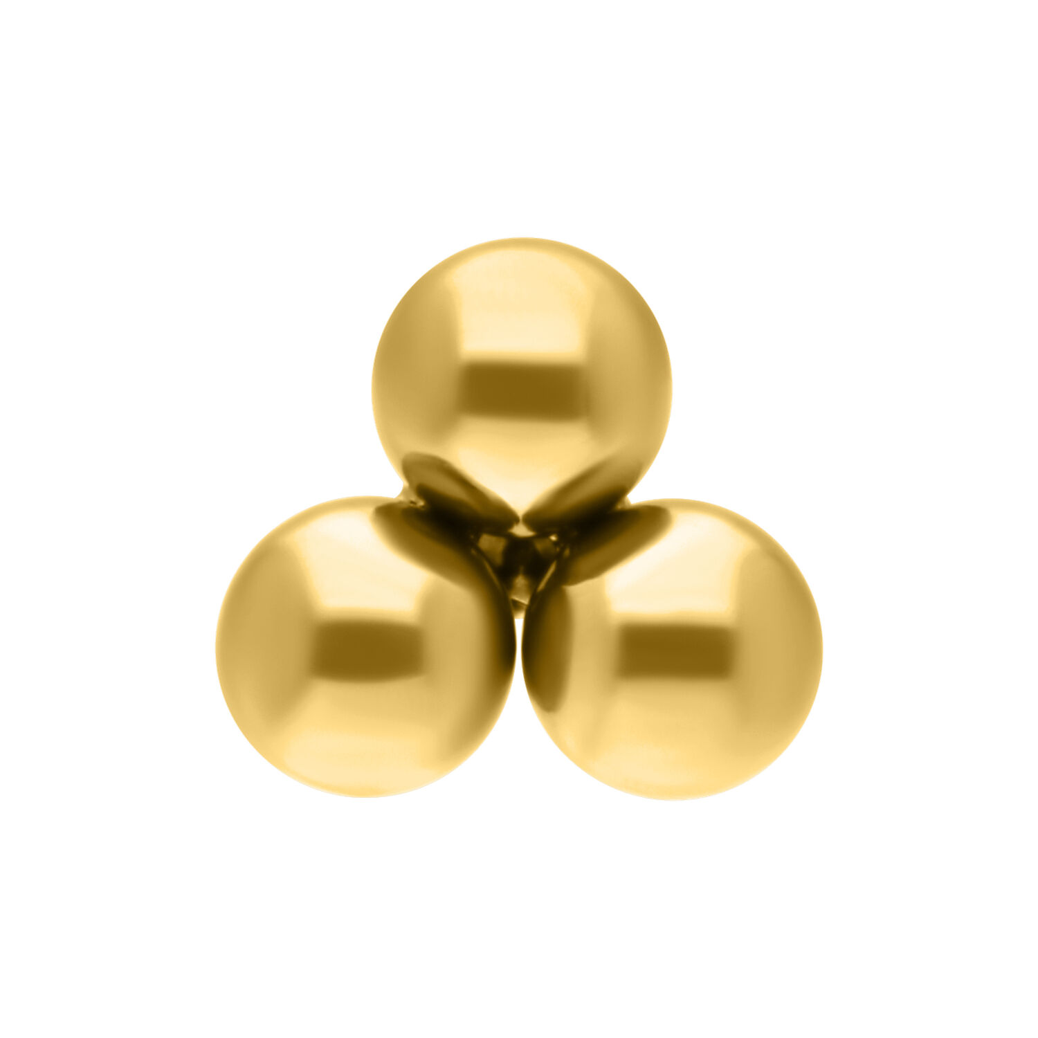 Push Fit Trinity Attachment - Golden Metal