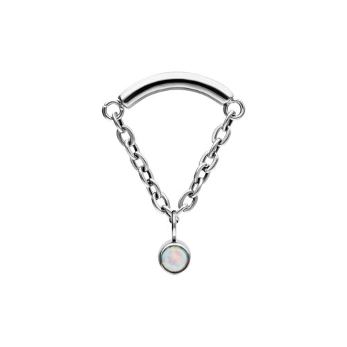 Synthetic Opal Hidden Helix Push Fit Attachment