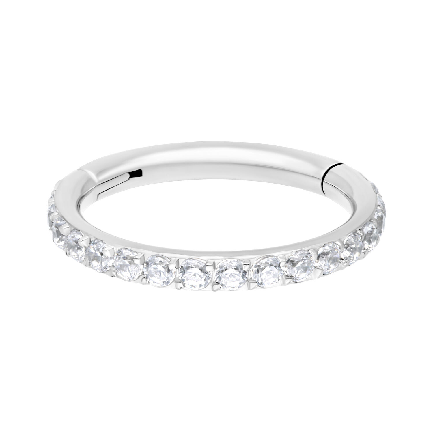 Pave Set Crystal Clicker