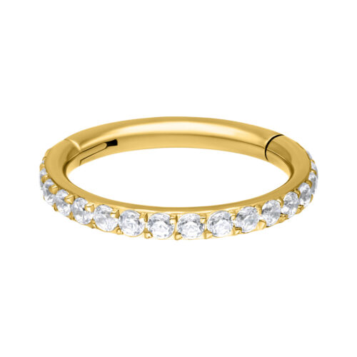 Pave Set Crystal Clicker