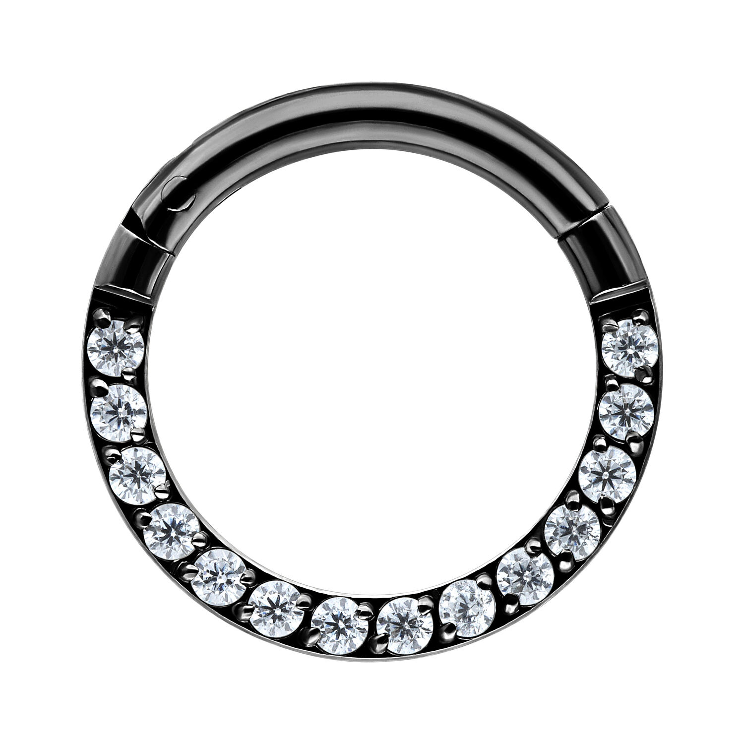 Pave Set Crystal Clicker