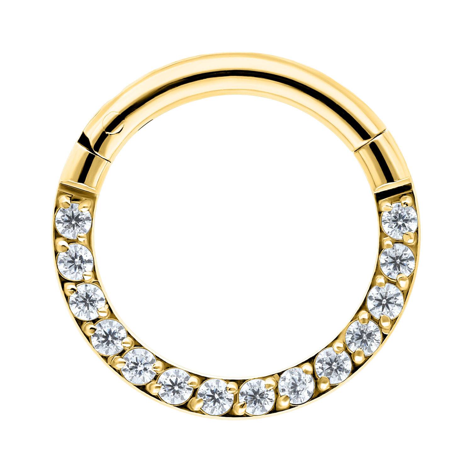 Pave Set Crystal Clicker