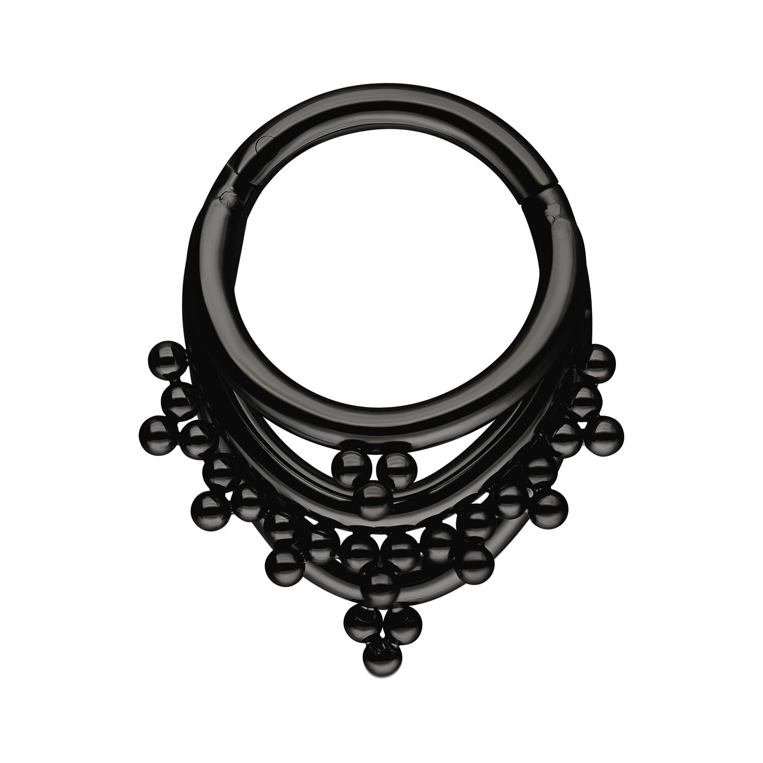 Triple Oriental Clicker - Black Metal