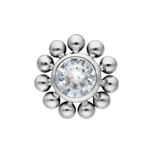 Titan Crystal Flower Attachment for Internally Threaded<!--5ff478f68ed8f-->