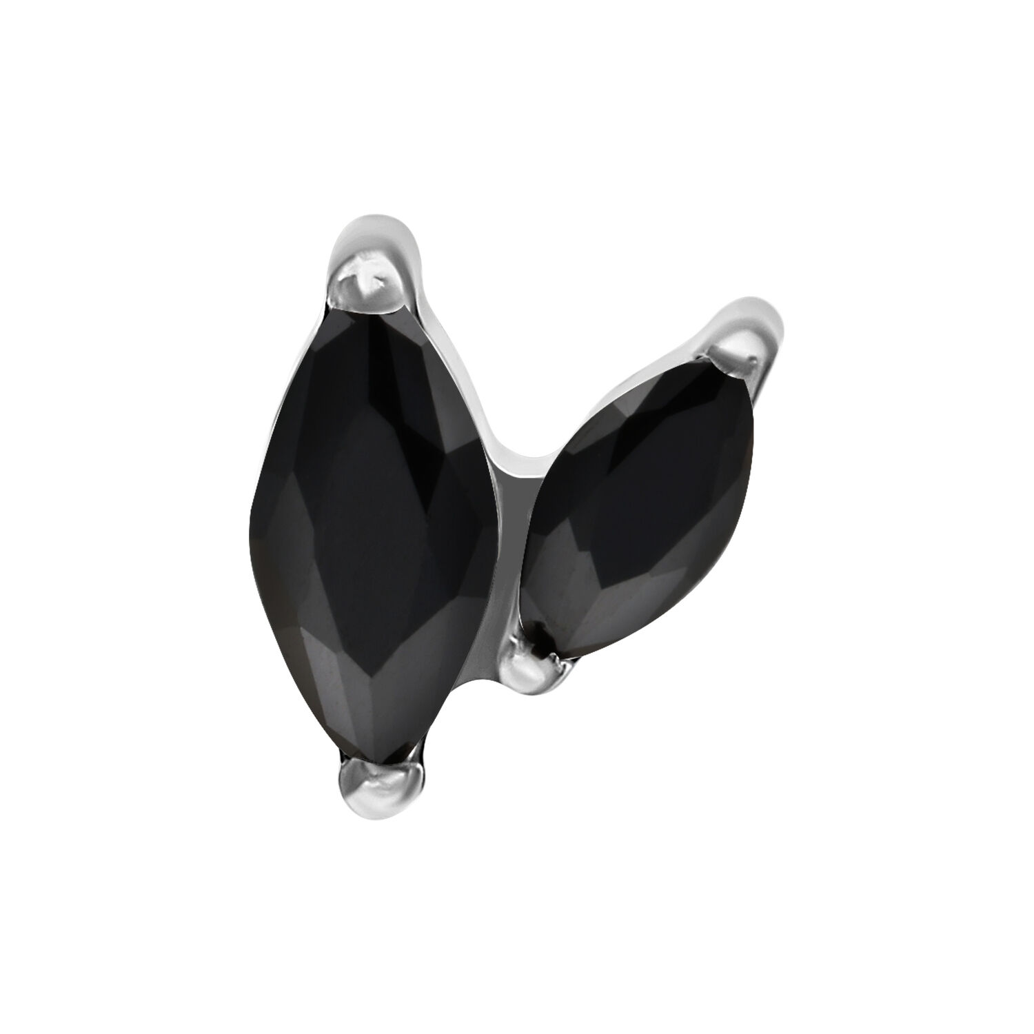 Double Marquise Attachment for Internally Threaded